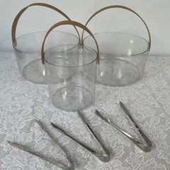 Sweet/ Candy Containers & Tongs