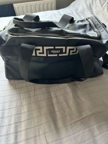 Versace holdall travel duffle bag