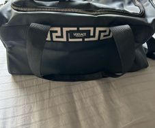 Versace holdall travel duffle bag