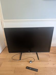 42 Inch TV with remote and power cable