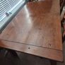 Solid Oak Extendable Dining Table, x6 Chairs Image 5