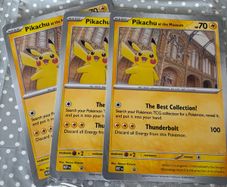 PROMO card Pikachu at the National Museum