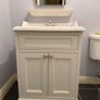 Burlington 650mm 2 Door Floorstanding Vanity Unit With Basin Image 4