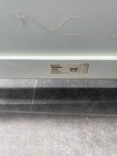 free ikea hensvik cot and vyssa mattress