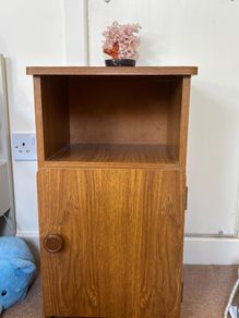 Wooden side table