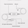 70mai Parking Surveillance Cable for 70mai 4K A800S A500S D06 D07 D08 M300 Hardwire Kit for Car DVR 24H Parking Monitor HW Kit Image 6