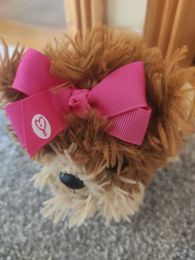 Official Nickelodeon JoJo Siwa "BowBow" plush puppy dog, released in 2017 by Just Play.