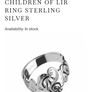 Silver Children of Lir Ring Image 6