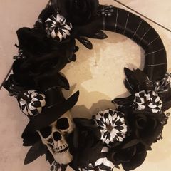 Halloween wreath