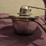 Antique Silver Plate Kettle Warmer Image 5
