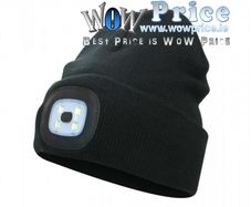 28451 Black Hat with LED Light