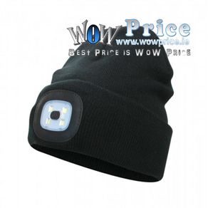 28451 Black Hat with LED Light
