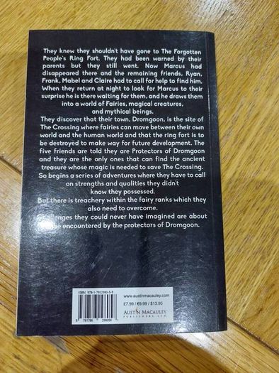 The Protectors of Dromgoon, The Crossing by AB Crowe 2017, Paperback