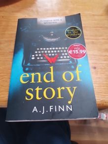 End Of Story A.J.Finn In Good Condition From Pet Smoke Free Home