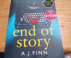 End Of Story A.J.Finn In Good Condition From Pet Smoke Free Home