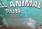 Animal run cage