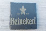 Heineken Engraved Slate Coaster Set (2pk)