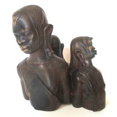 Carved African Wooden Statue