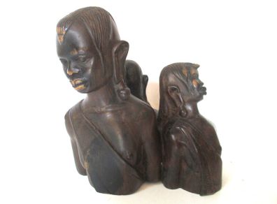 Carved African Wooden Statue