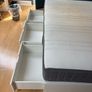 IKEA double bed and good quality mattress. Image 2