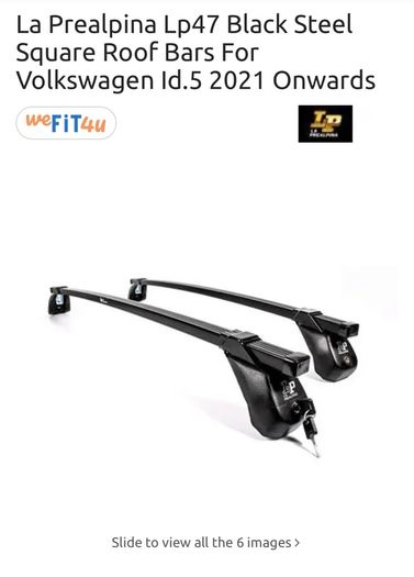 roof bars for VW ID5