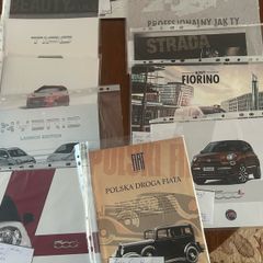 Fiat (Poland) car, van and commercial vehicles brochures.