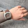 Seiko "Baby Monaco" | 1972 Racing Icon | Sunburst Tobacco TV Dial Vintage Watch Image 7
