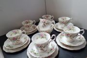 Royal Albert "Moss Rose" Tea Set