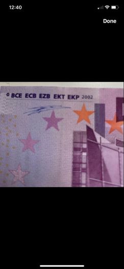 Vintage 500 Euro Banknote
