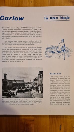 1966 See Ireland Adevrtising Tourist Book. The Scenic, Cultural And History. First Edition. Large Volume Book In Very Good Condition.
