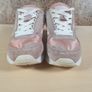 womens HI TECH silver shadow trainers Size UK 4 EU 37 runners pink suede Image 4