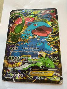 pokemon card - venusaur ex oversized card