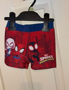 Spiderman swim shorts