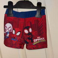 Spiderman swim shorts