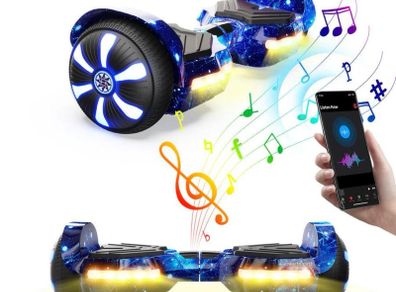 Hoverboard V2 Self-Balancing Hoverboard 6.5"with Bluetooth & LED