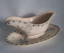 French Ironstone Gravy Boat