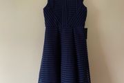 Stunning Marc Angelo Navy Occasion dress size 10 New with tags