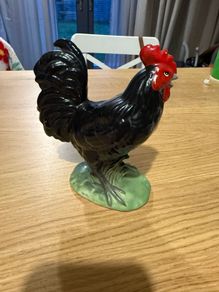 Decorative Ceramic Rooster Figurines