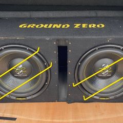 Ground Zero GZIB 2.3000XSPL car hifi Subwoofer