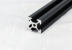 V slot 2020 Linear Rail Black Aluminium Extrusion