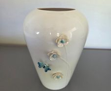 Belleek Vase Azure