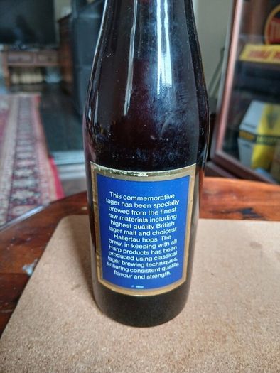 Commerative Harp bottle 1980,sealed