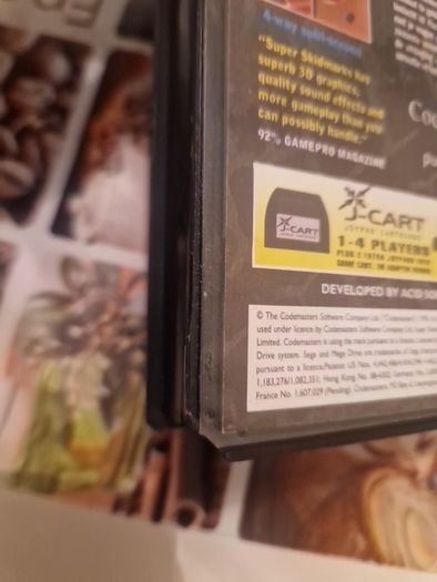Super Skidmarks Mega Drive Arcade Retro Games Original