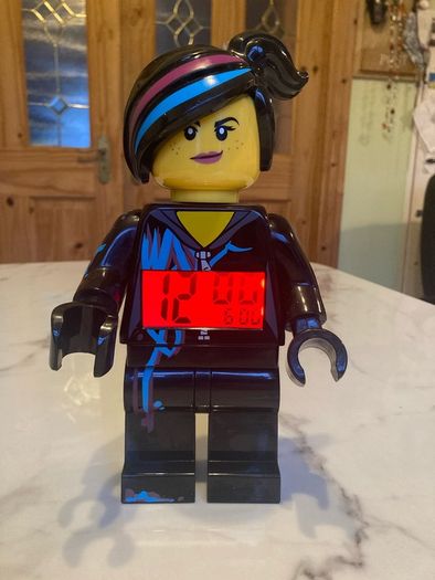 LEGO Movie Wyldstyle Digital Alarm Clock