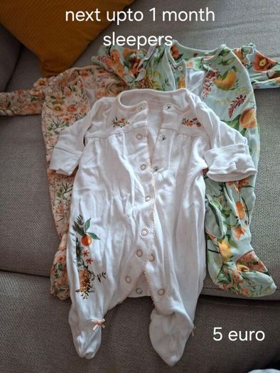 baby items and clothing