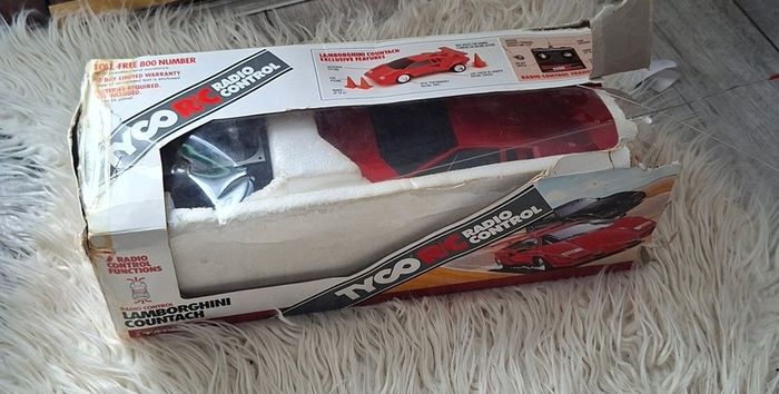 Tyco R/c turbo red lamborghini