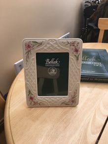 Belleek China Country Trellis 7 Inch Frame