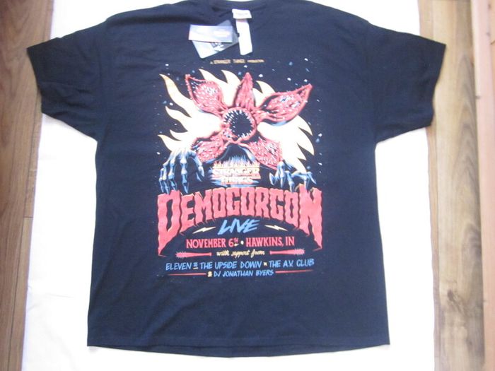New Netflix Stranger Things Demogorgon t-shirt