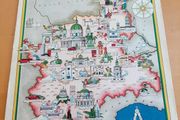 Map of Piemonte (unframed)