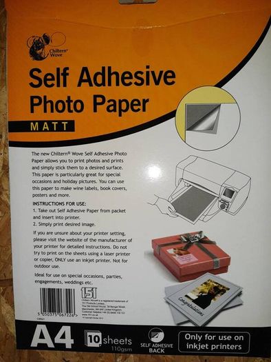 Photo print paper x 100 packs (roughly)